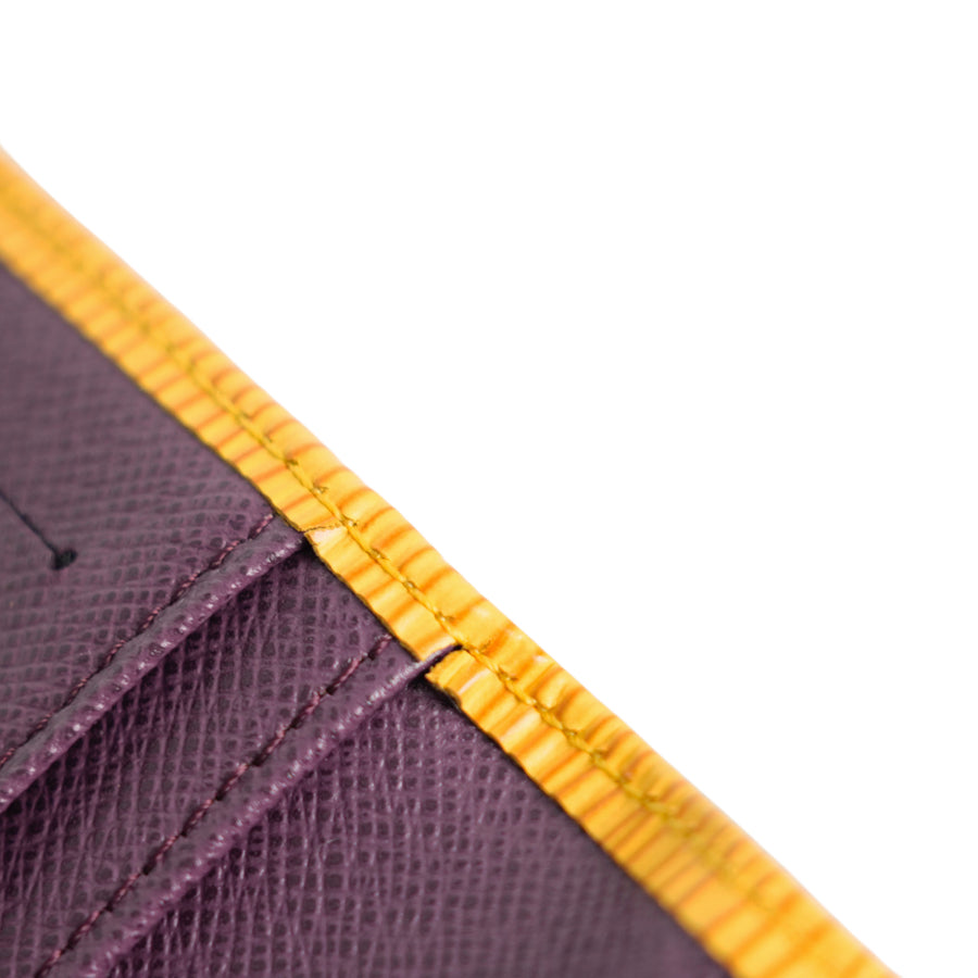 LOUIS VUITTON Epi Continental Viennois Long Wallet M63259