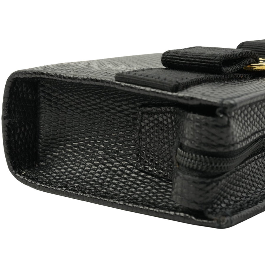 SALVATORE FERRAGAMO Keyring Leather Pouch