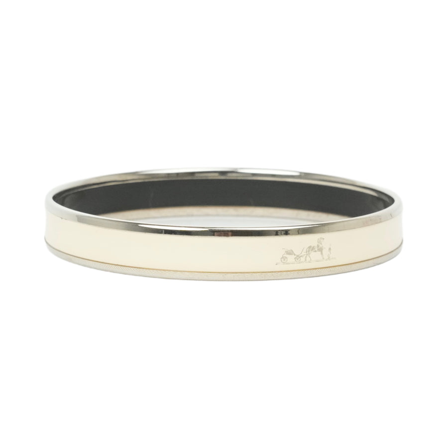 HERMES Emaillé PM Carres Enamel Bangle