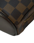 LOUIS VUITTON Damier Saria Mini Canvas Handbag