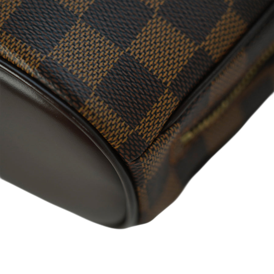 LOUIS VUITTON Damier Saria Mini Canvas Handbag