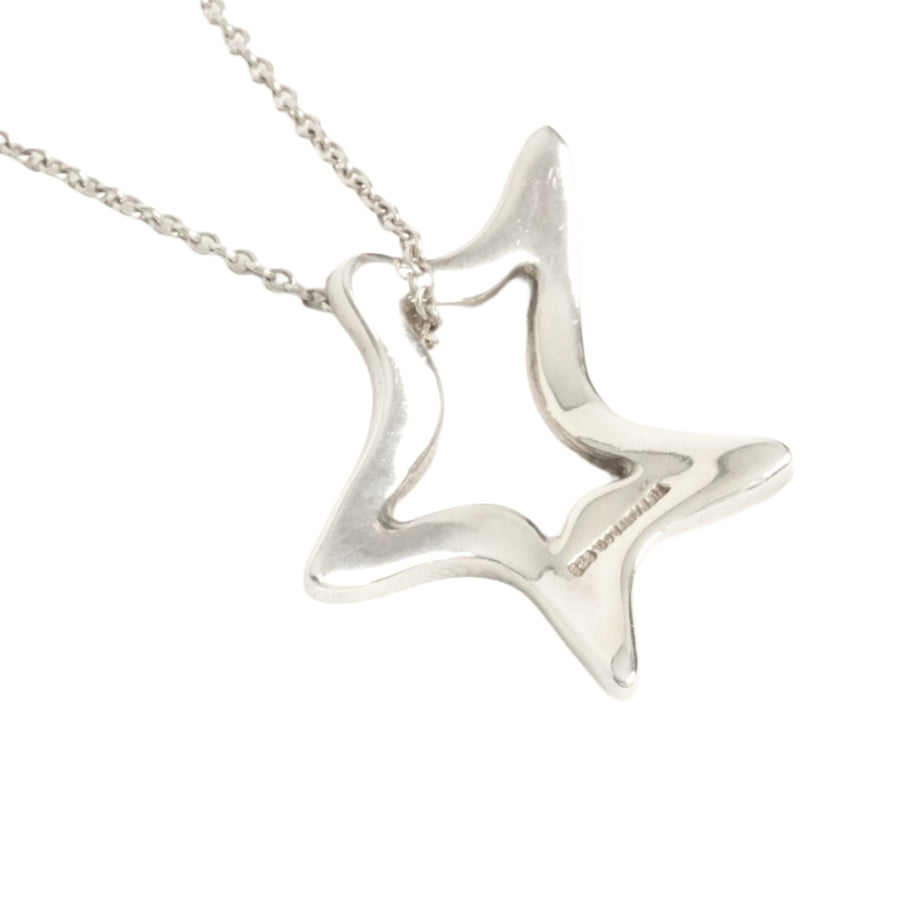 TIFFANY & CO. SV925 Open Star Necklace
