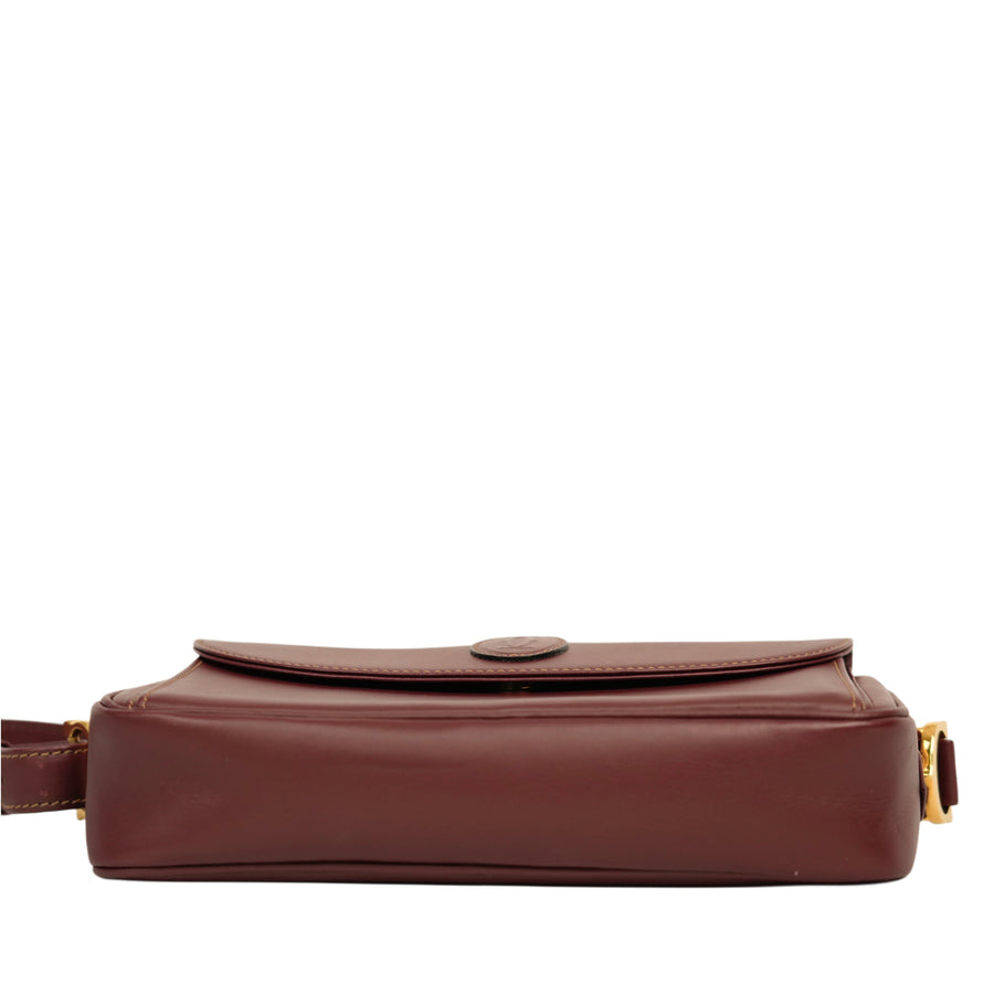 CARTIER Must Line Bordeaux Shoulder Bag