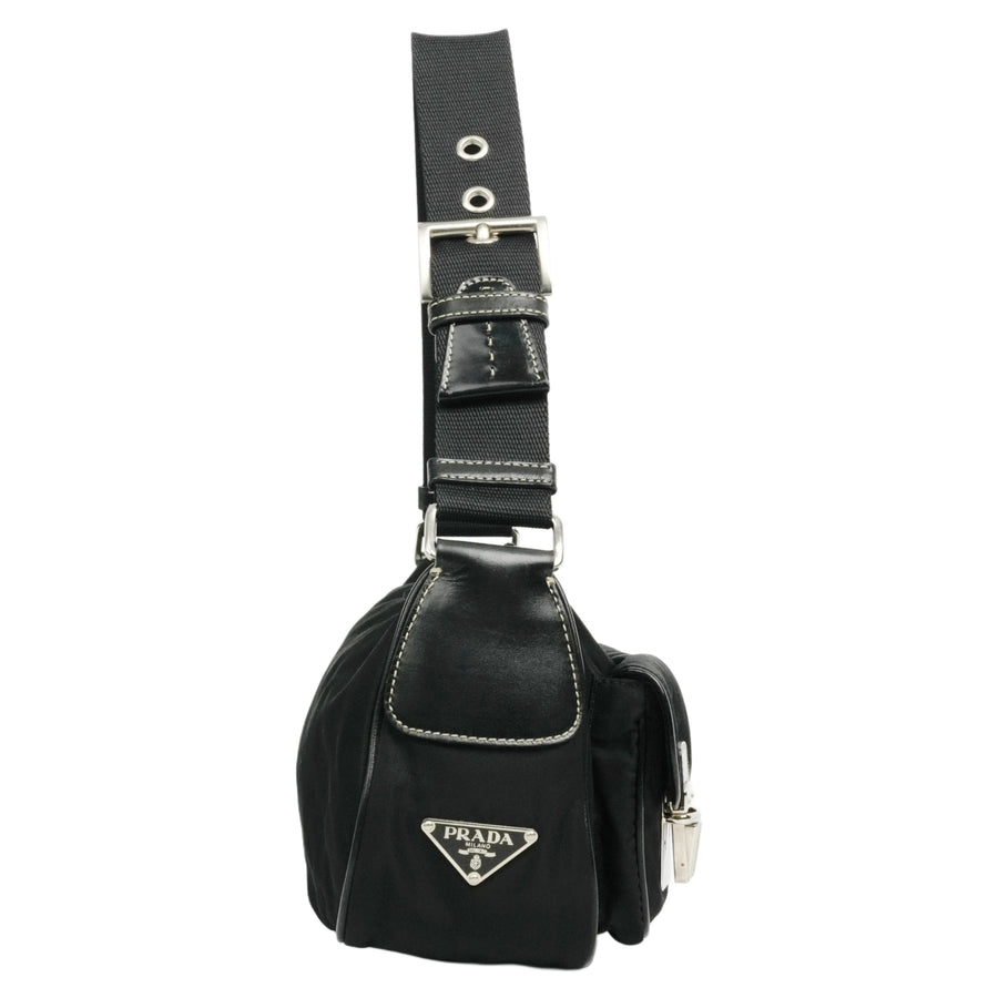PRADA Nylon Shoulder Bag/Handbag 2Way