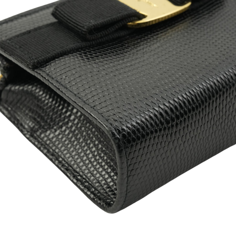 SALVATORE FERRAGAMO Keyring Leather Pouch