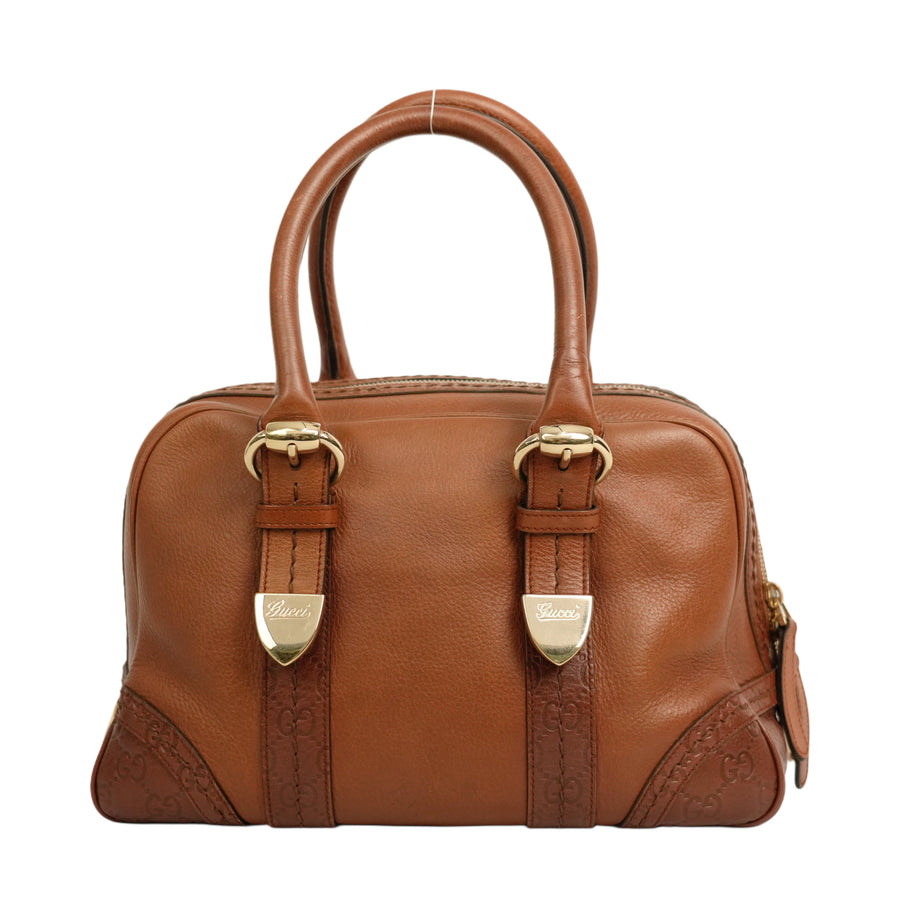 GUCCI GG Pattern Handbag