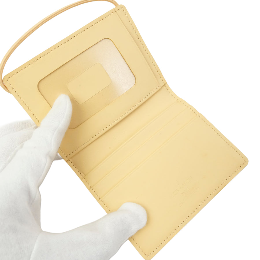 LOUIS VUITTON  Epi Card case M6367A