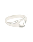 TIFFANY & CO. SV925 Open Heart Ring