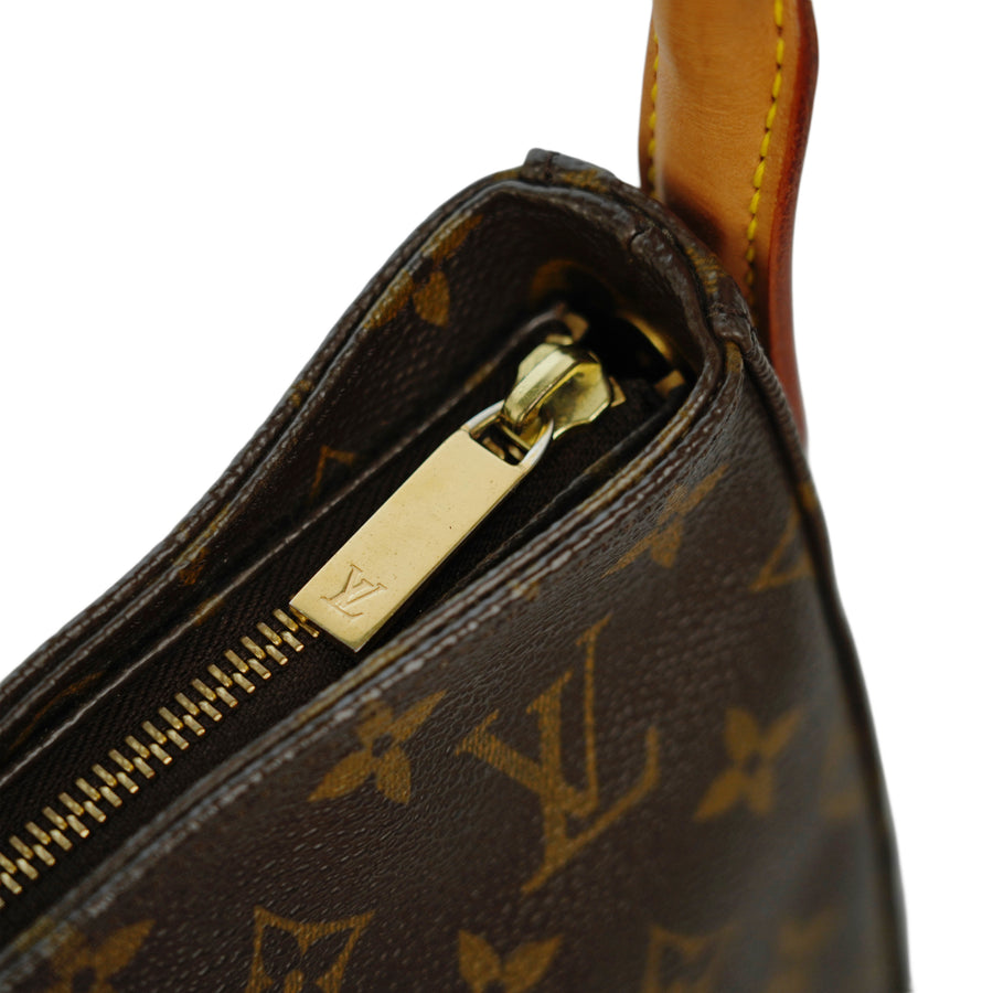 LOUIS VUITTON Monogram LoopingMM Canvas Shoulder Bag M51146