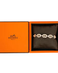HERMÈS SV925 Chaine d’Ancre Enchaînée Bangle