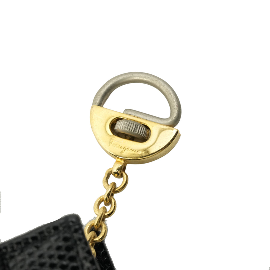SALVATORE FERRAGAMO Keyring Leather Pouch