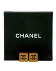 CHANEL Square Coco Mark Earrings
