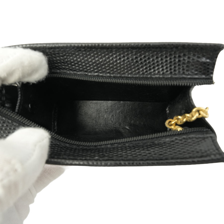 SALVATORE FERRAGAMO Keyring Leather Pouch