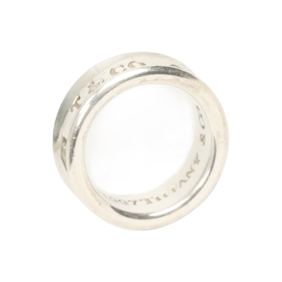 TIFFANY & CO. SV925 Narrow 1837 Ring