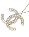 CHANEL Coco Mark Rhinestone Necklace