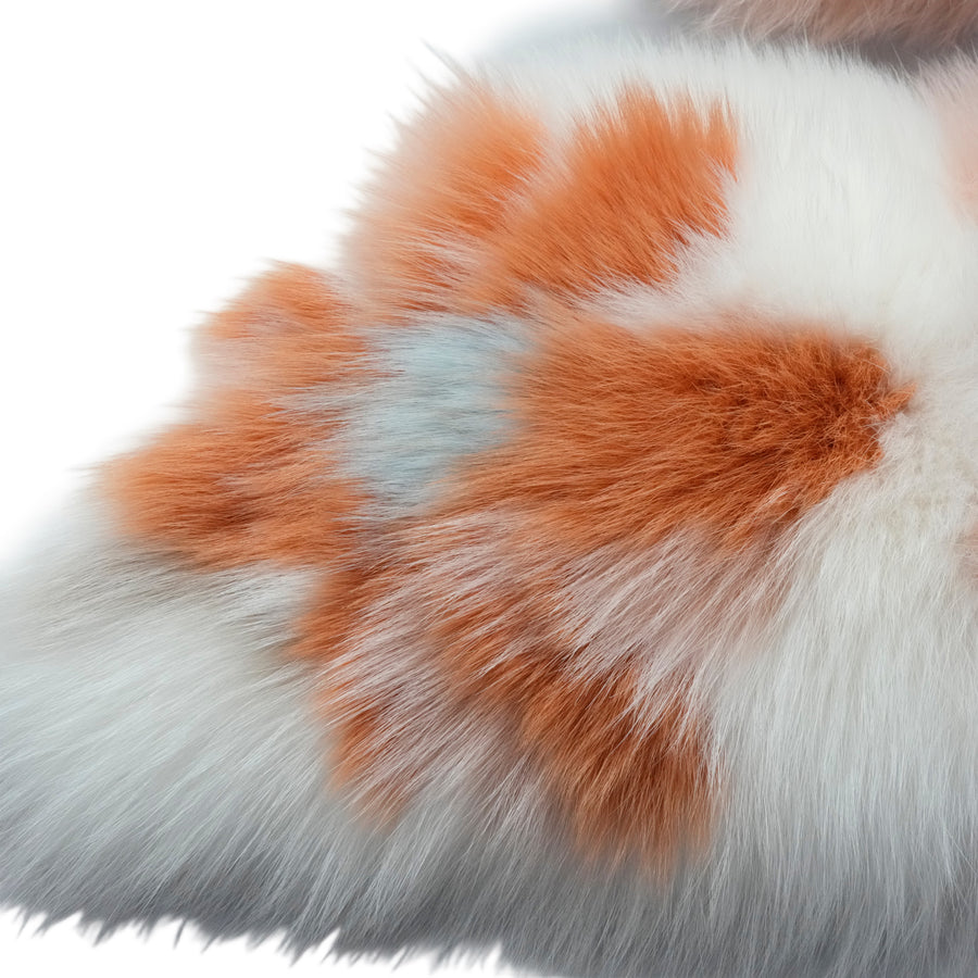 FENDI Fur-lined scarf