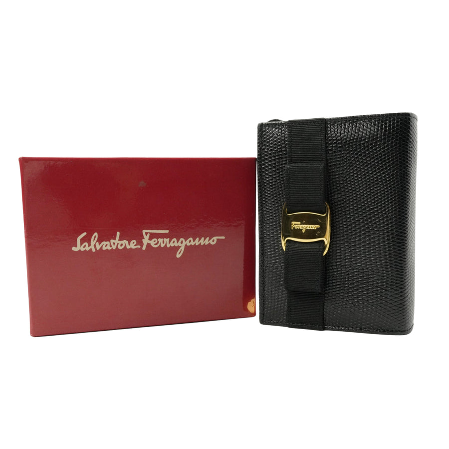 SALVATORE FERRAGAMO Keyring Leather Pouch
