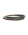 LOUIS VUITTON Monogram Eclipse Bracelet M6555E