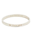 TIFFANY & CO. SV925 1837 Narrow Bangle