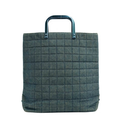 CHANEL 2000–2002 Coco Mark Denim Handbag