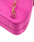 GUCCI Satin Mini Rucksack With Clasp Closure Backpack/Shoulder Bag