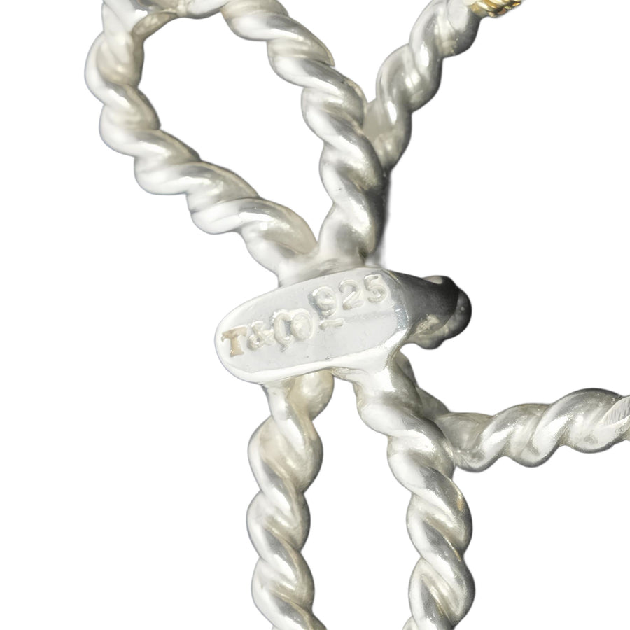 TIFFANY & CO. SV925 Ribbon Necklace