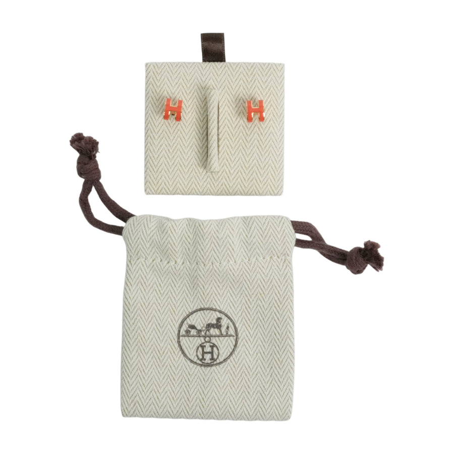HERMES Mini Pop H Earrings
