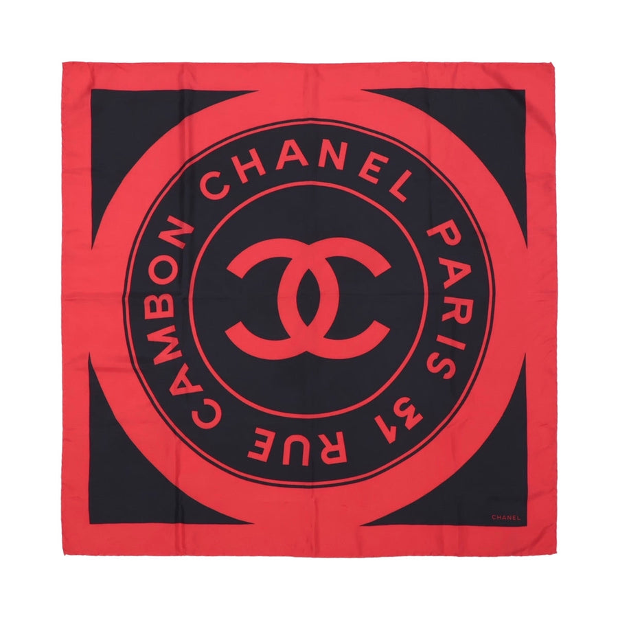 CHANEL 31 RUE CAMBON Silk Scarf