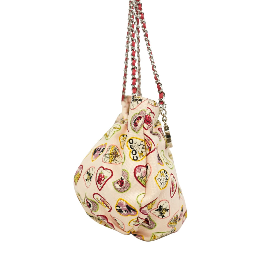CHANEL 2005-2006 Valentine Chain Shoulder Bag