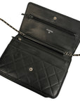 CHANEL CC Logo Chain Wallet/Shoulder Bag