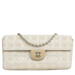 CHANEL 2000–2002 Coco Mark New Travel Line Nylon Shoulder Bag