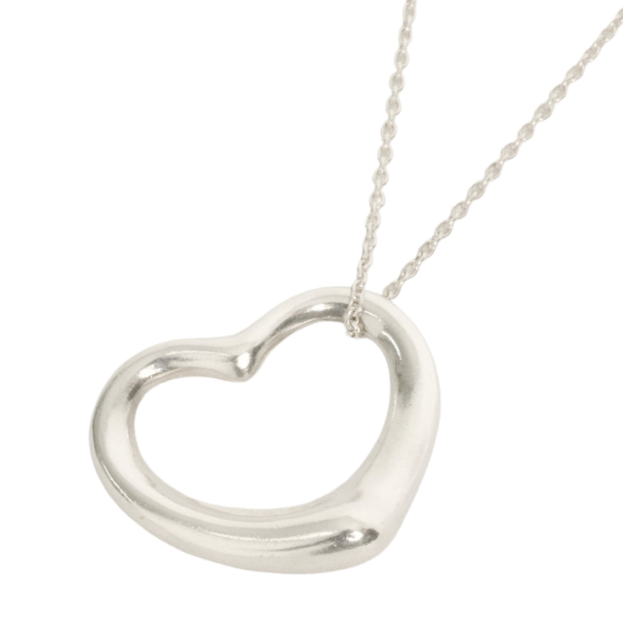 TIFFANY & CO. SV925 Open Heart Necklace