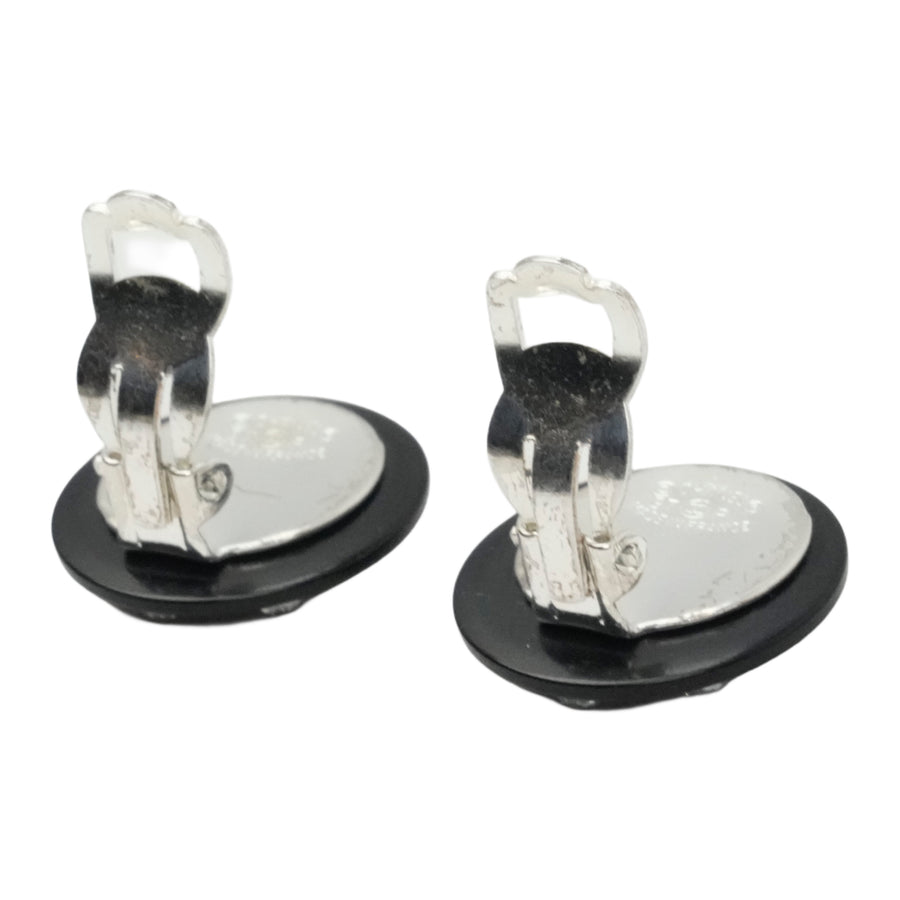 CHANEL Rhinestone Earring