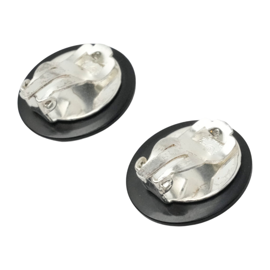 CHANEL Rhinestone Earring