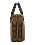 LOUIS VUITTON Damier Saria Mini Canvas Handbag