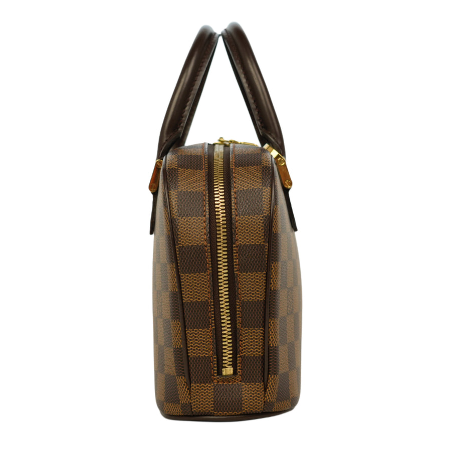 LOUIS VUITTON Damier Saria Mini Canvas Handbag