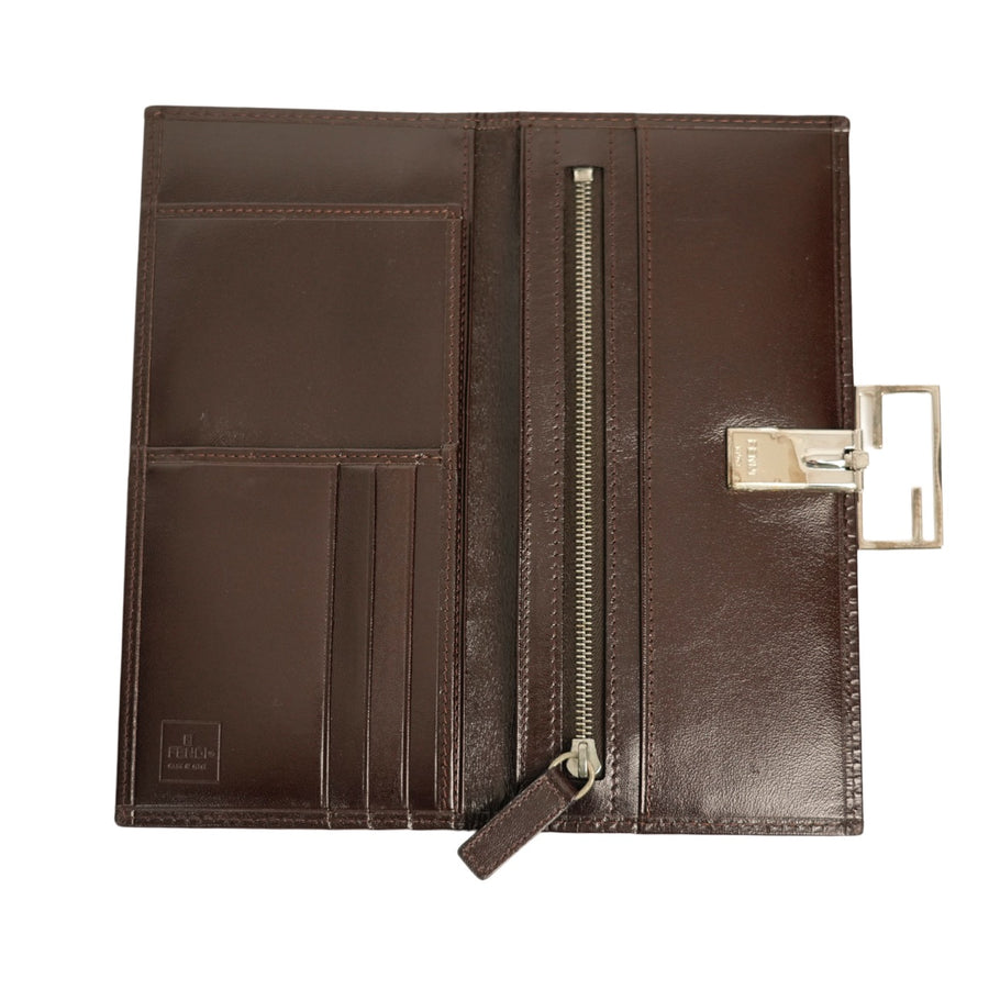FENDI Zucca Long Wallet