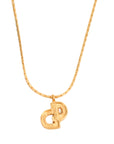 CHRISTIAN DIOR CD Logo Necklace