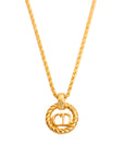CHRISTIAN DIOR CD Logo Necklace