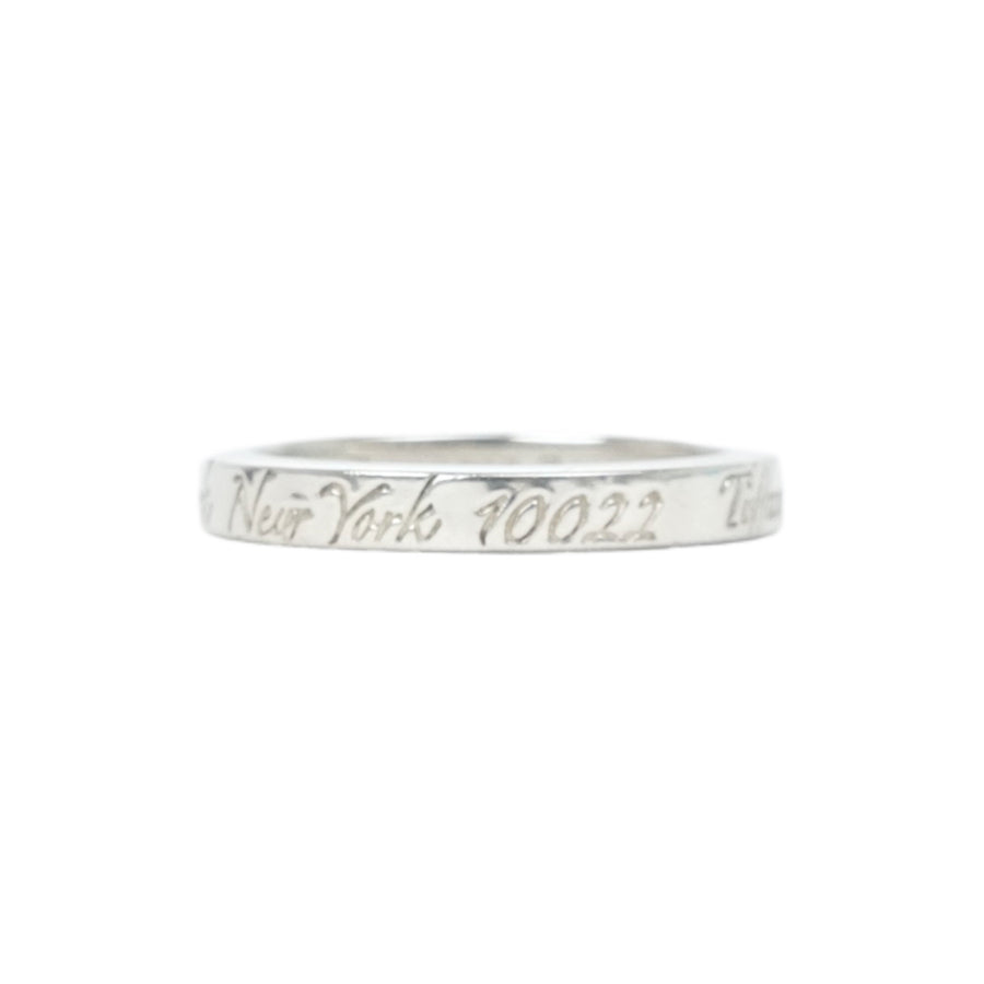 TIFFANY & CO. SV925 Notes Narrow Ring