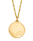 Vintage-Style Round Flower Motif Rhinestone Necklace