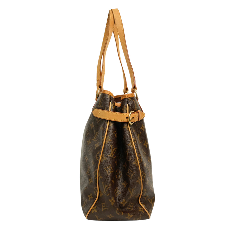 LOUIS VUITTON Monogram Batignolles Vertical Tote Bag M51153