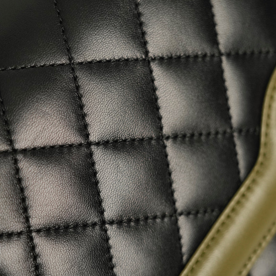 CHANEL Matelassé Chain Bicolor Shoulder Bag