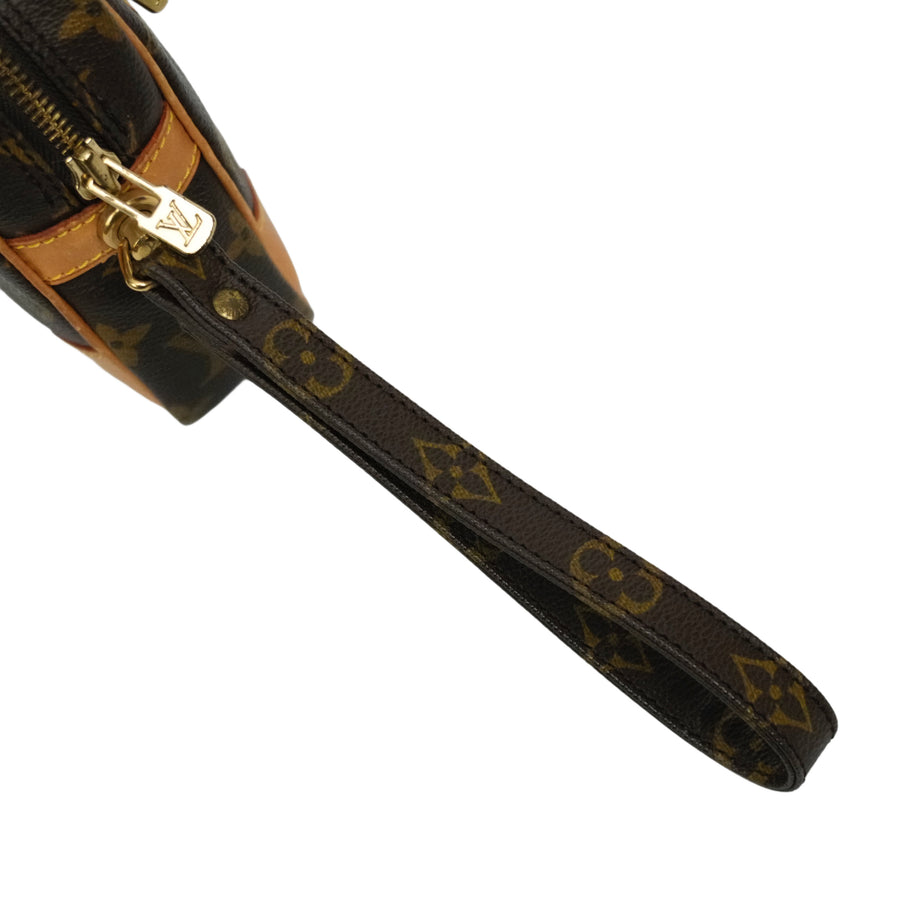 LOUIS VUITTON Monogram Pochette Marly Dragonne Handbag M51825
