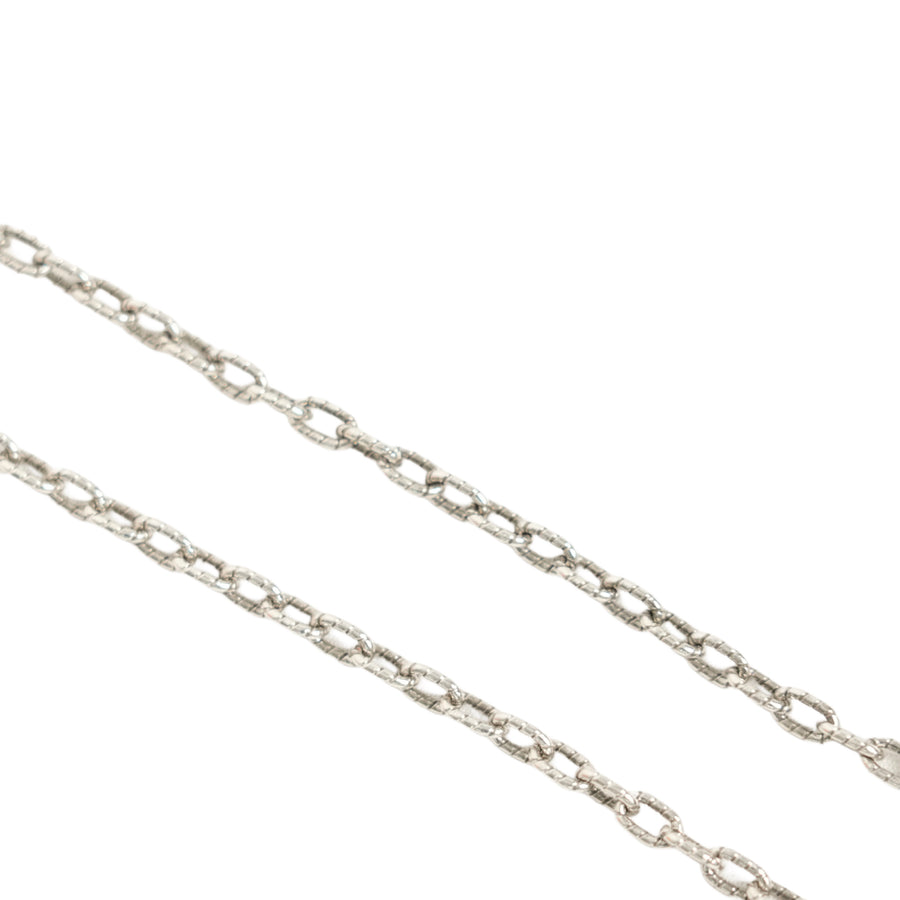 GUCCI SV925 Arabesque Interlocking GG Logo Necklace