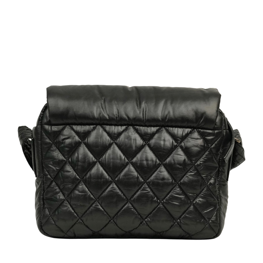 CHANEL 2009–2010 Matelassé Coco Cocoon Shoulder Bag