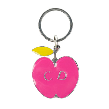 CHRISTIAN DIOR Apple Motif Keychain Other Accessory
