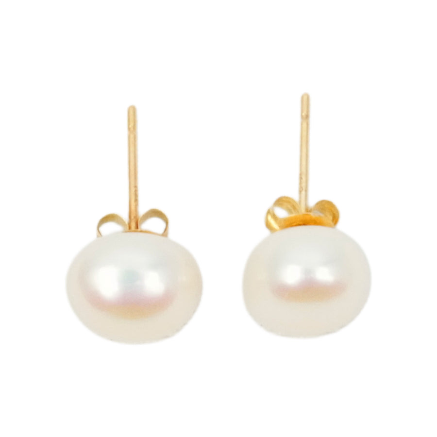 Pearl 1.1g 18K Earring