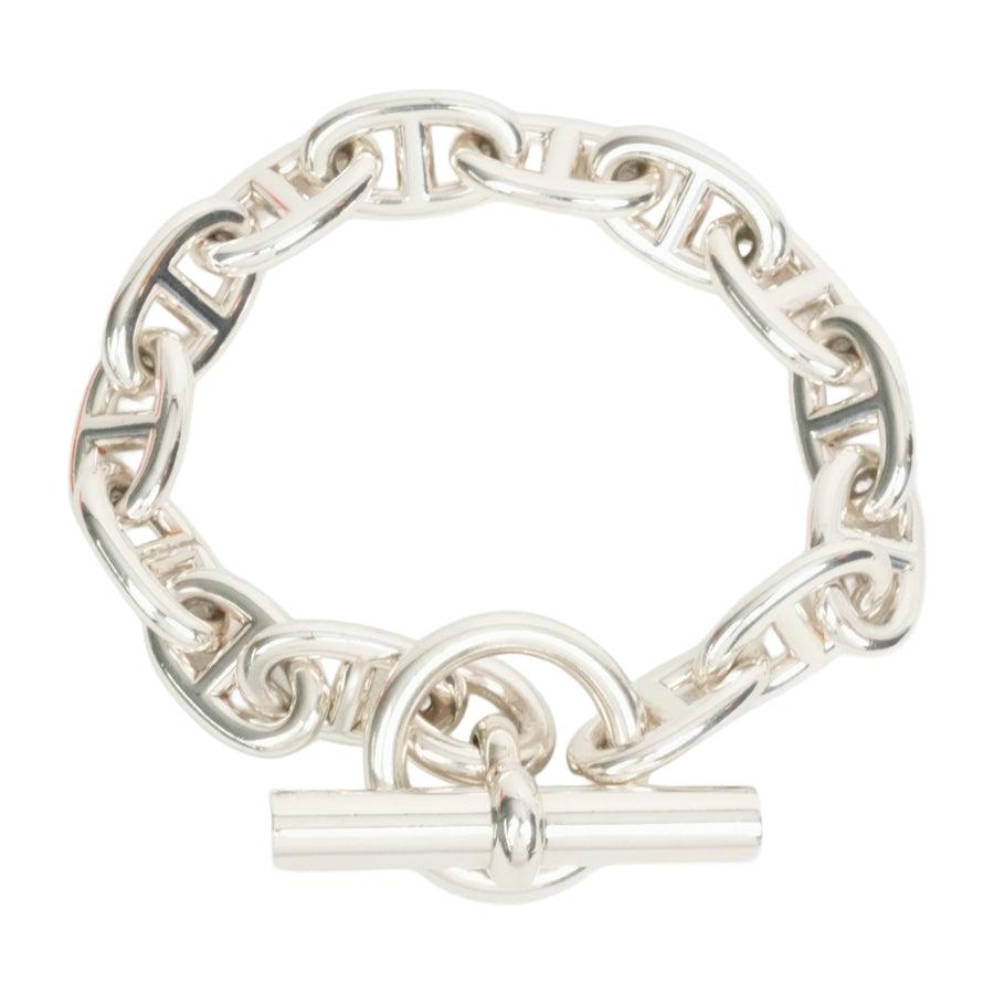 HERMES Ag925 Chaîne d’Ancre MM 14-Link Bracelet