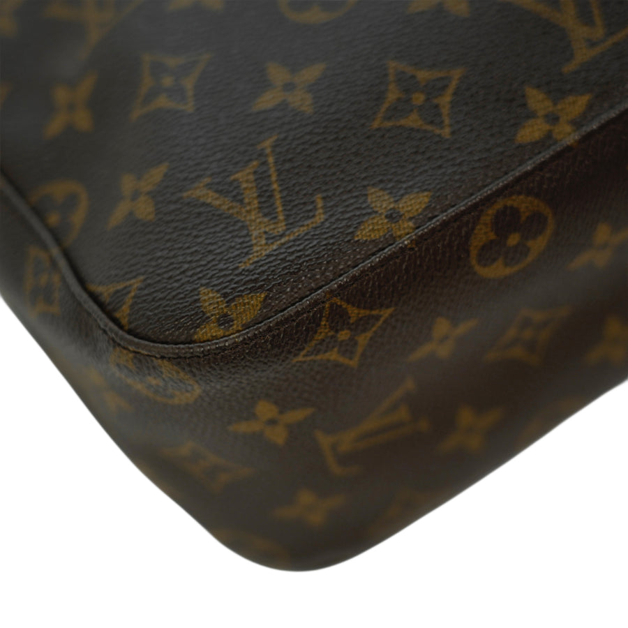LOUIS VUITTON Monogram LoopingMM Canvas Shoulder Bag M51146
